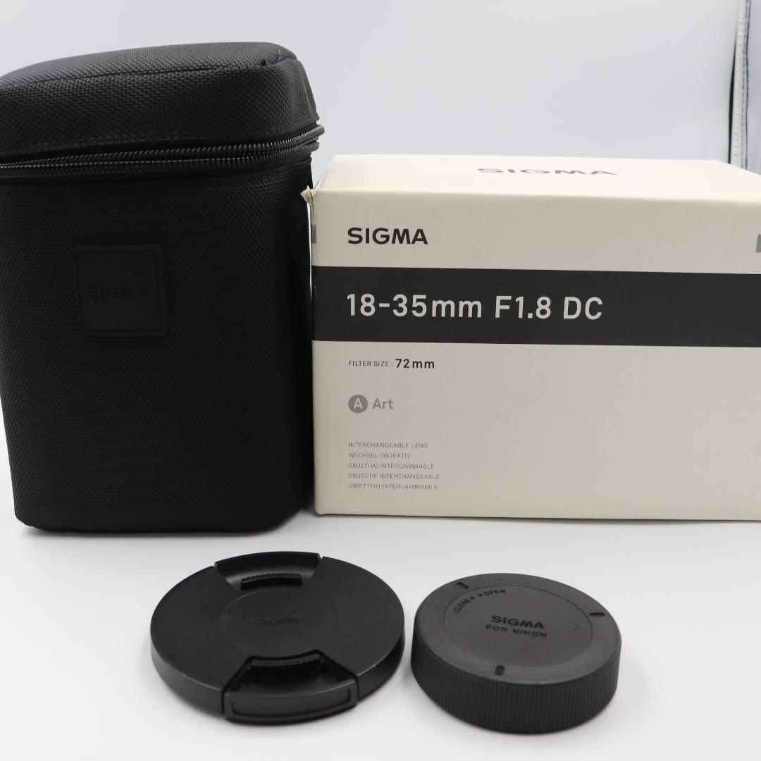 Sigma 18-35mm F1.8 DCレンズ Nikon DC HSM