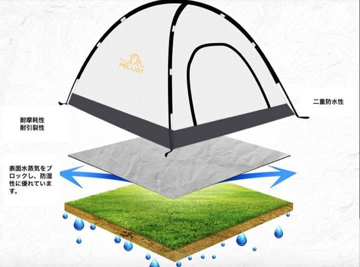 テント PELLIOT 迷彩 フランス