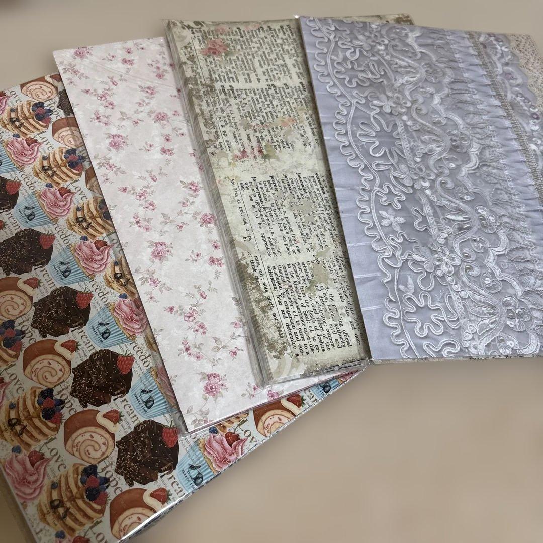 【処分価格】　デザインペーパー　大量　まとめ売り