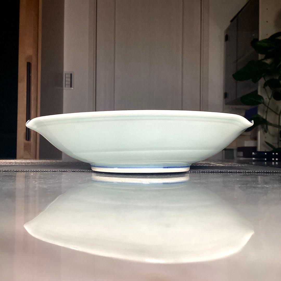 『未使用•金彩変色』　有田焼　幸祥　『春秋』　中皿　深皿　5枚