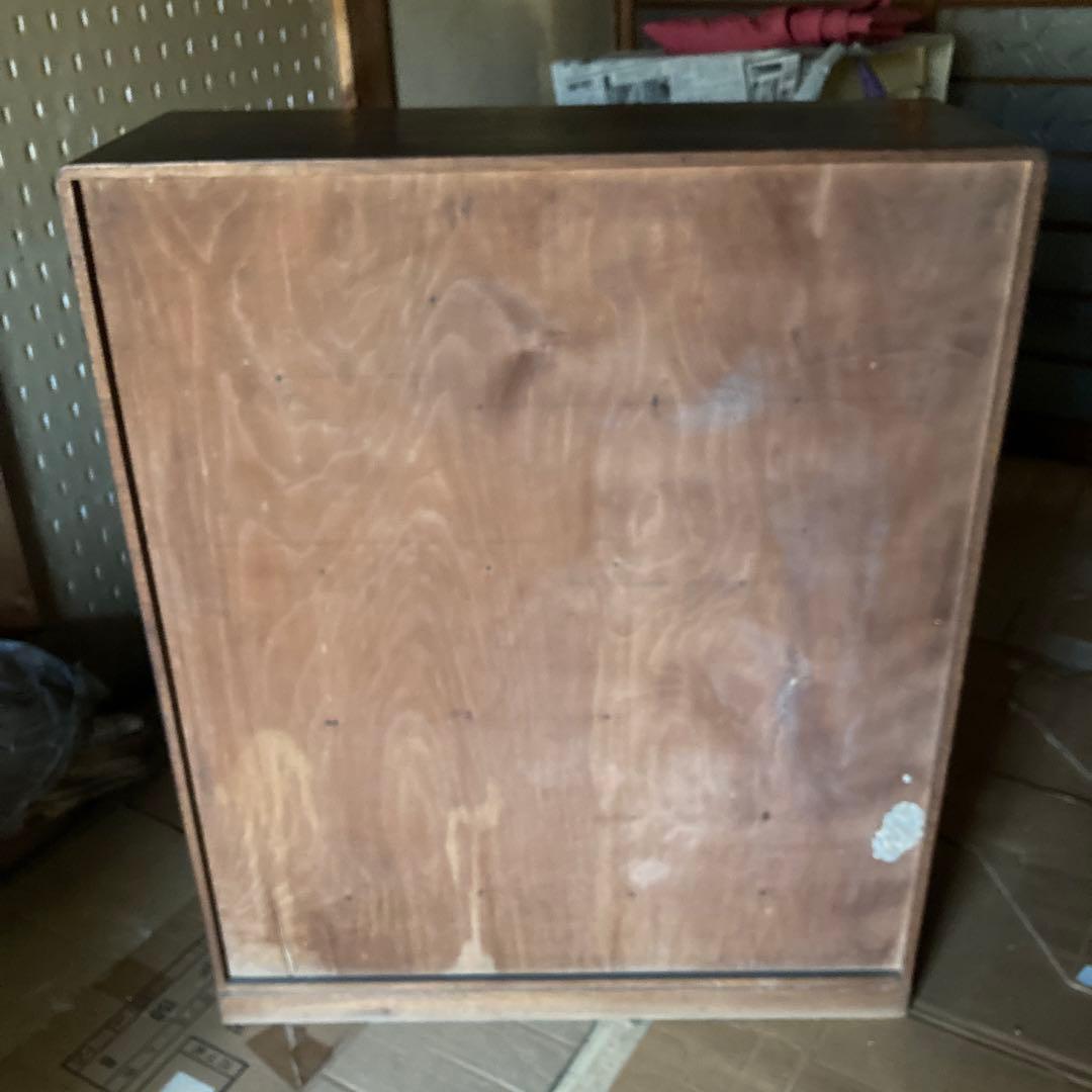 茶箪笥(違い棚付)　昭和初期アンティーク、ビンテージ