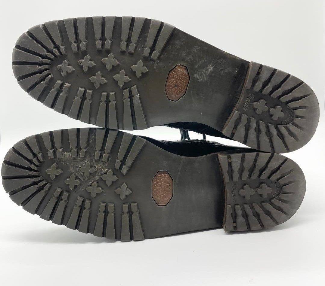 フットザコーチャー ウィングチップブーツ