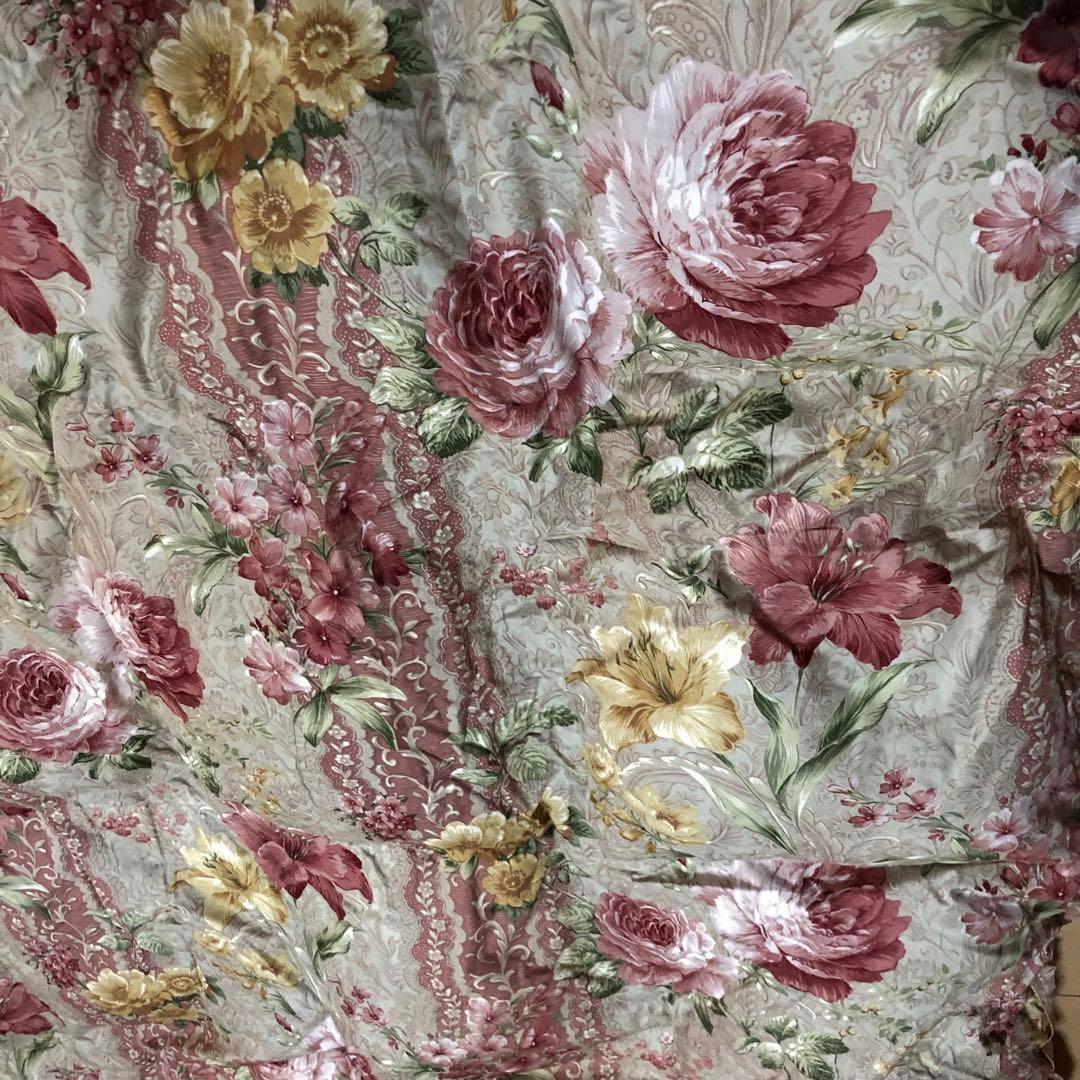 産シルバーダッグダウン羽毛掛け布団カバー付き(未使用)