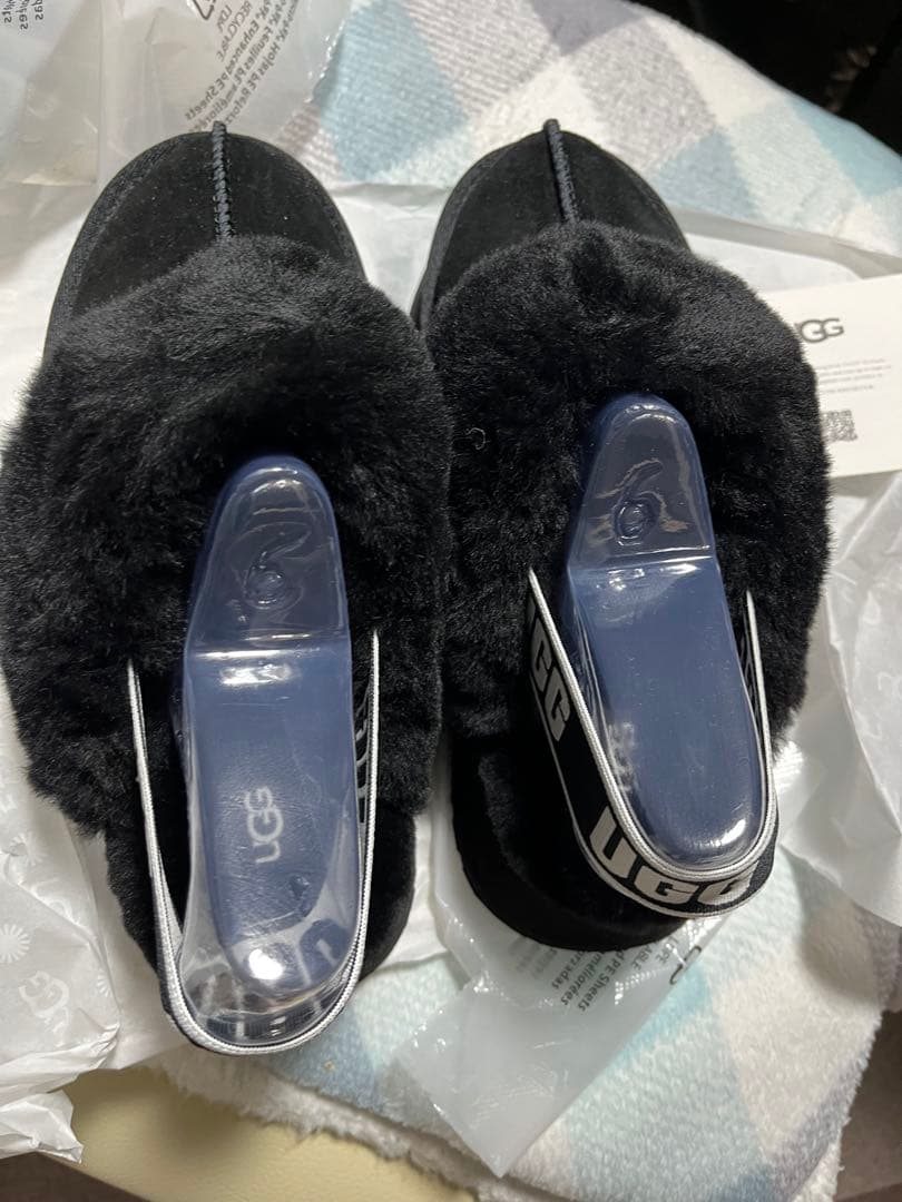 UGG ムートン ファンケット ブラック 23cm