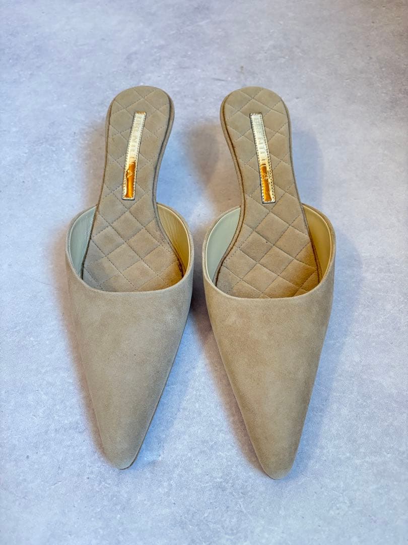 BRENTELLA スエードミュール 37サイズ ¥64,900