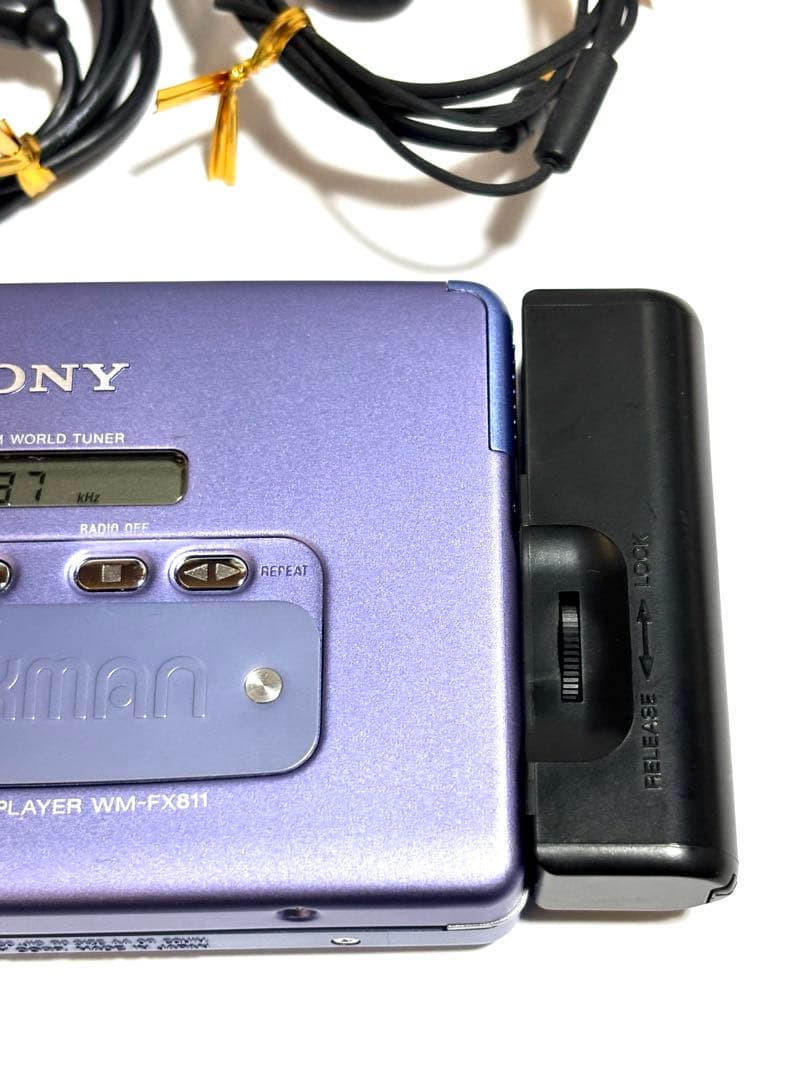 SONY カセットウォークマン WM-FX811 整備品 リモコン付き