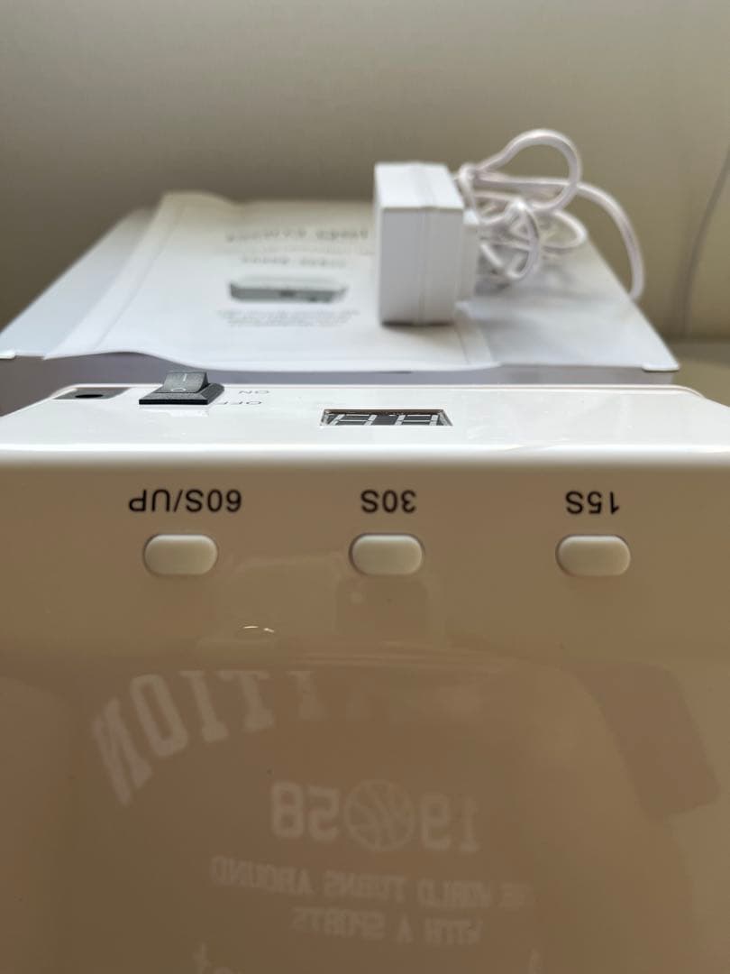 美品　para gel UV/LEDライト ホワイト　コードレス