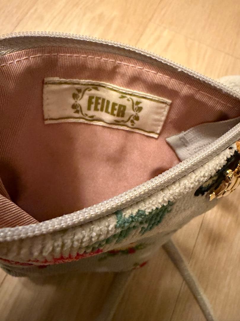 FEILER 花柄 スマホショルダーバッグ