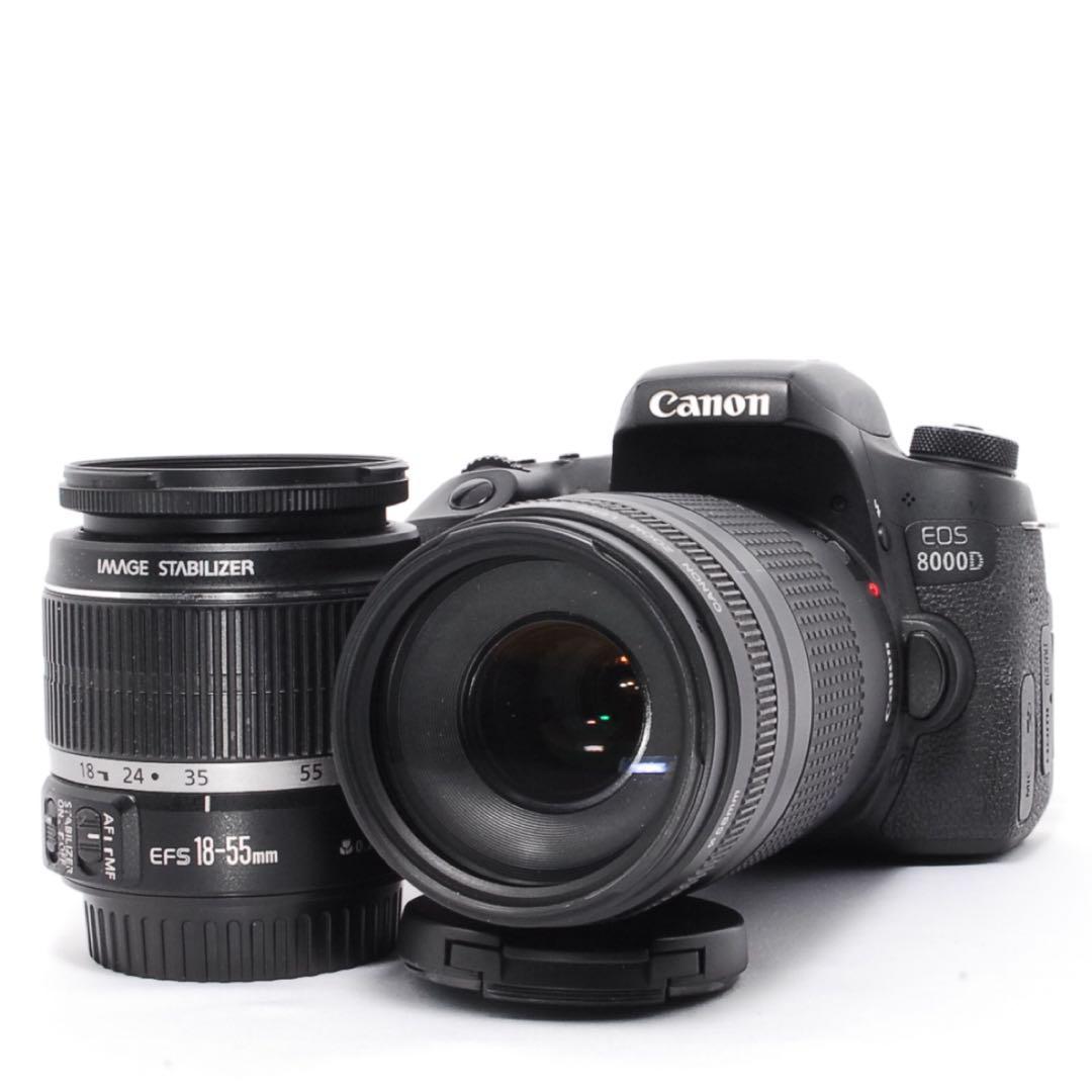 ◆WiFiで転送◆Canon EOS 8000D◆一眼レフカメラ◆すぐ使える◆