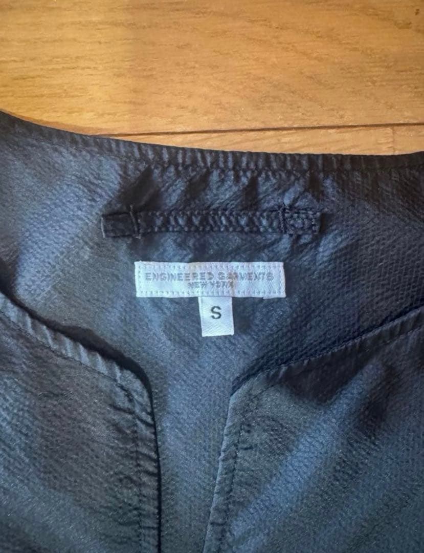 Engineered Garments フロントポケット ナイロンベスト（S）