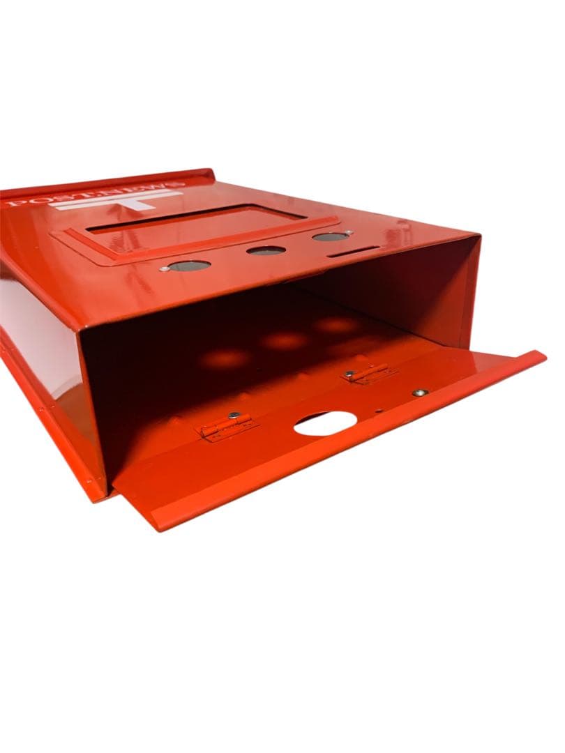 【未使用品】郵便ポスト 昭レトロ 赤 郵便受けインテリア 雑貨