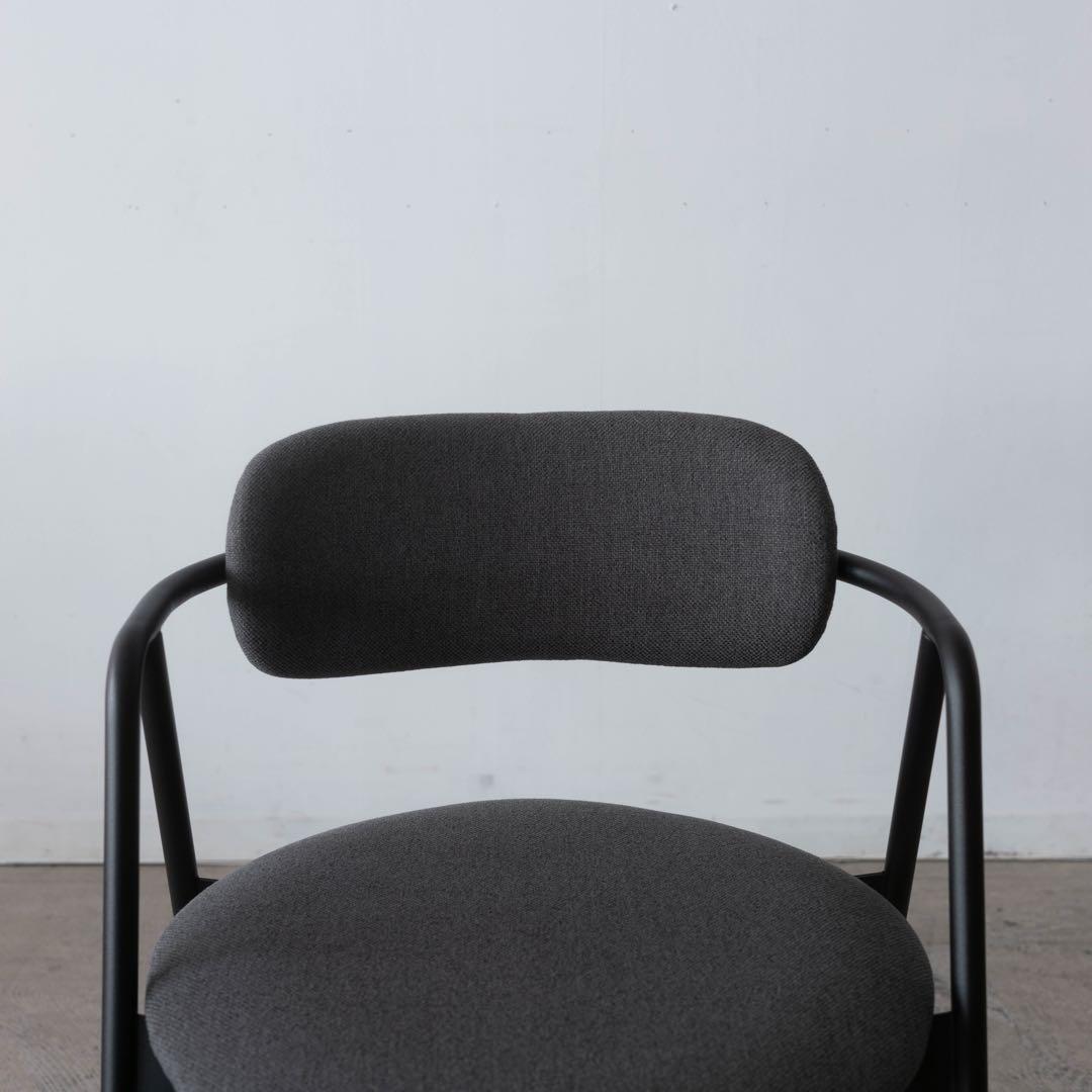 ダイニングチェア　アイアン　グレー