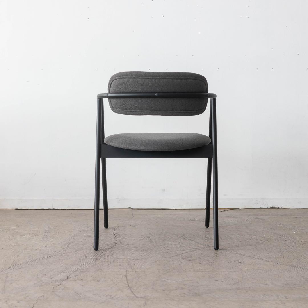 ダイニングチェア　アイアン　グレー