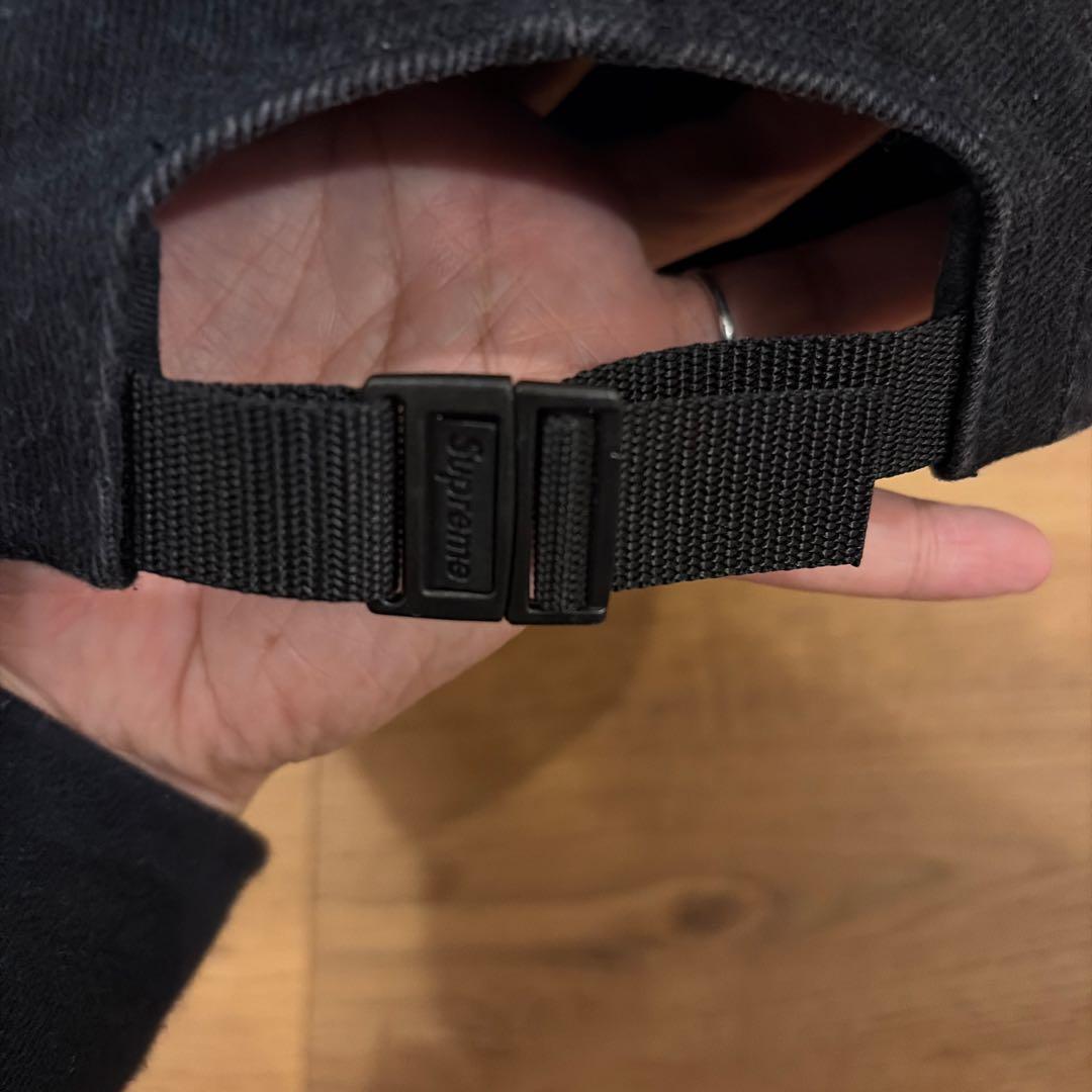 25SS Supreme Denim Camp Cap \"Black\" ブラック