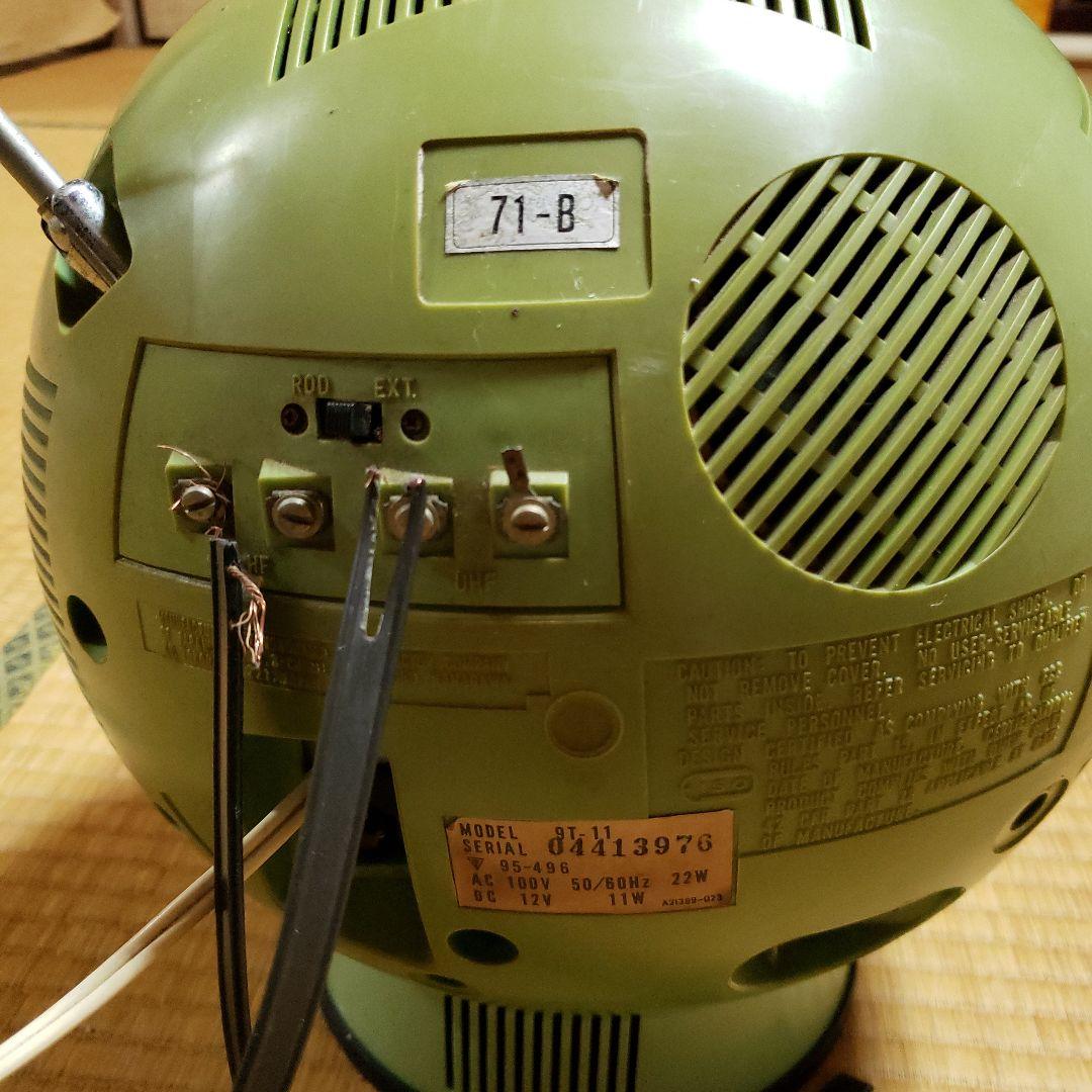 白黒テレビ　レトロ　ジャンク品