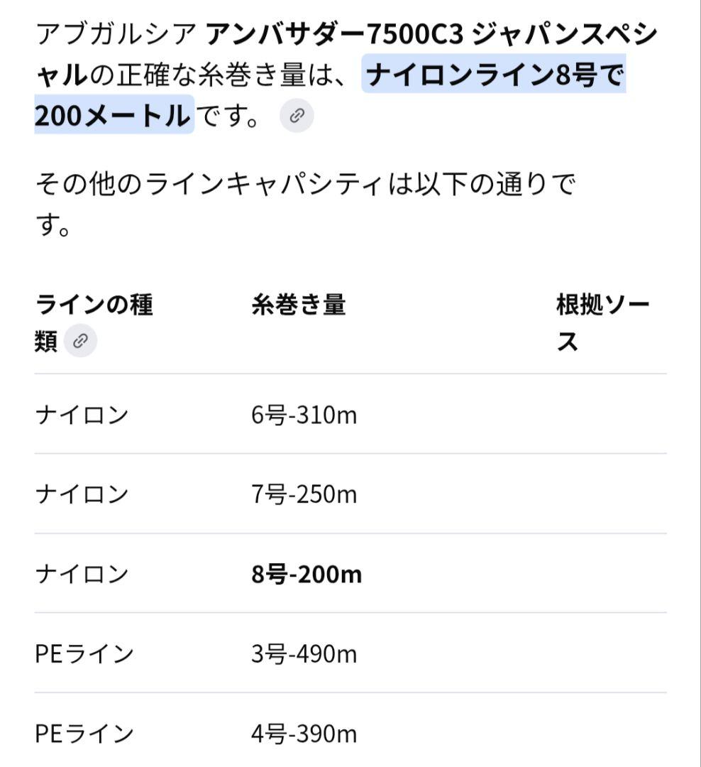 ambassadeur 7500Ｃ３JAPANSpecial