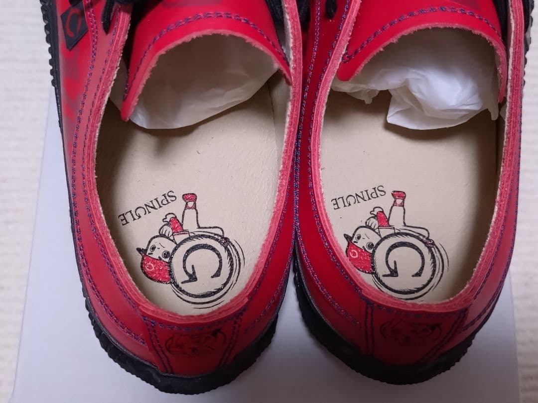 広島東洋カープ✕スピングル コラボシューズ Mサイズ 25.5cm（スニーカー）