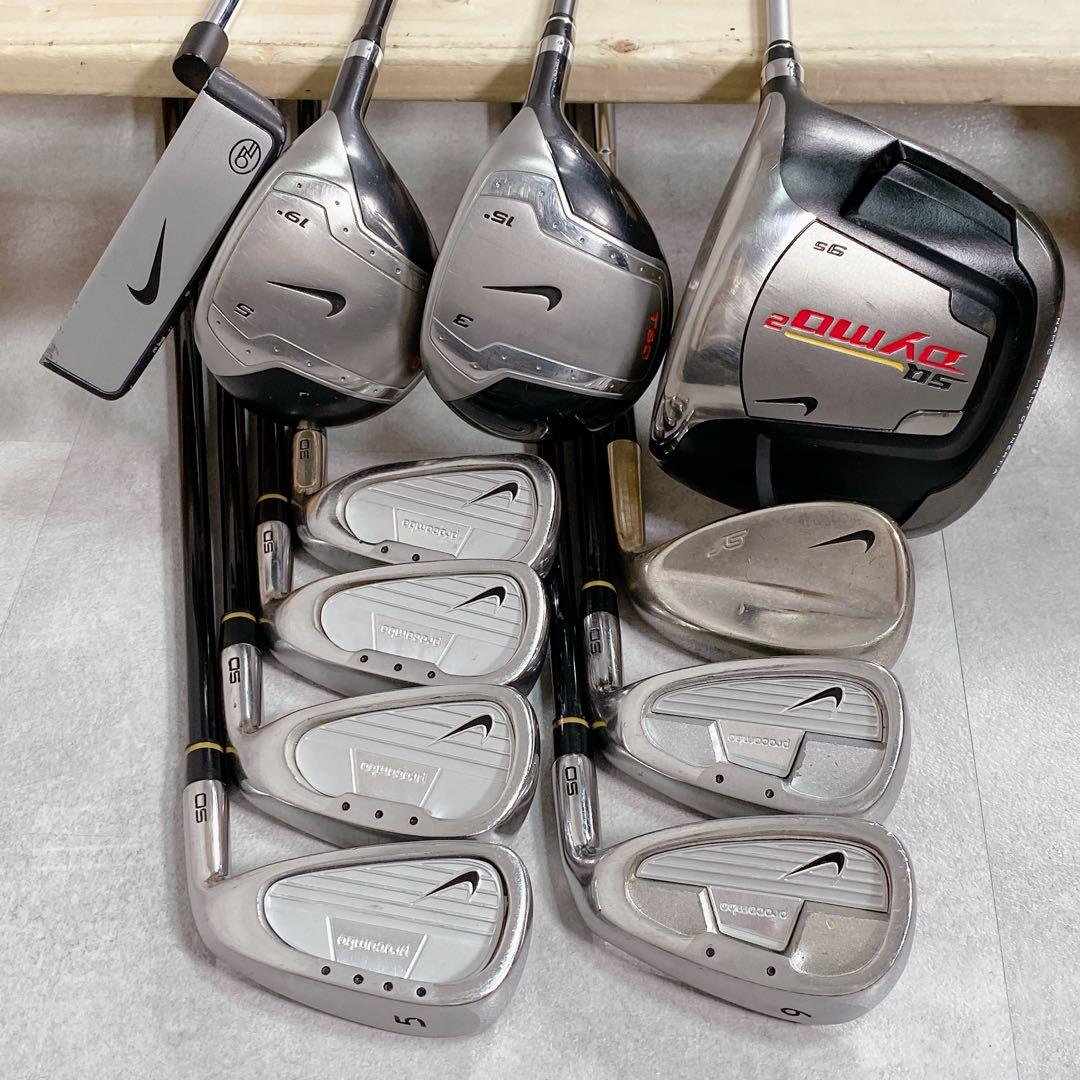 V918 ナイキ ゴルフクラブ メンズ フルセット SQDYMO2 フレックスS