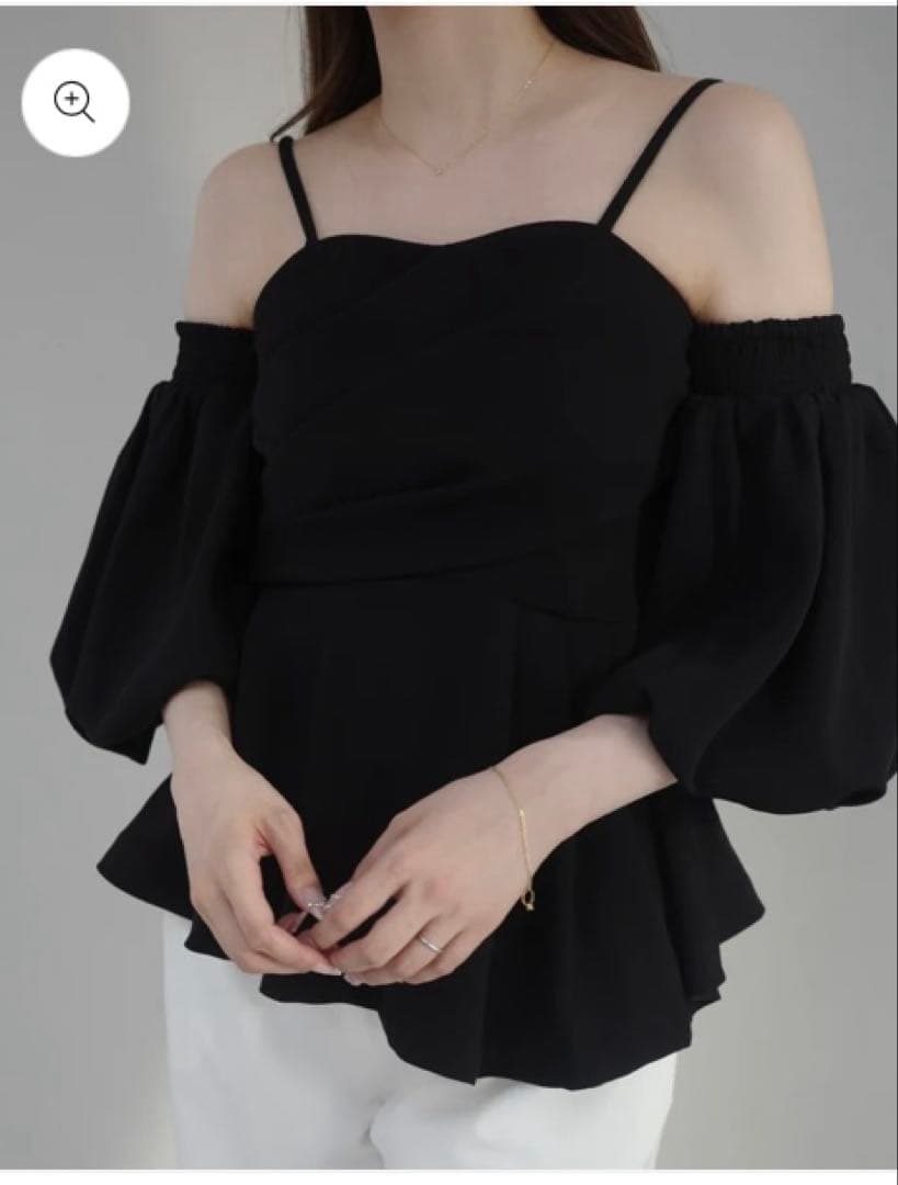 f*f様 バルーンスリーブ2wayキャミソールトップス　/ polaura