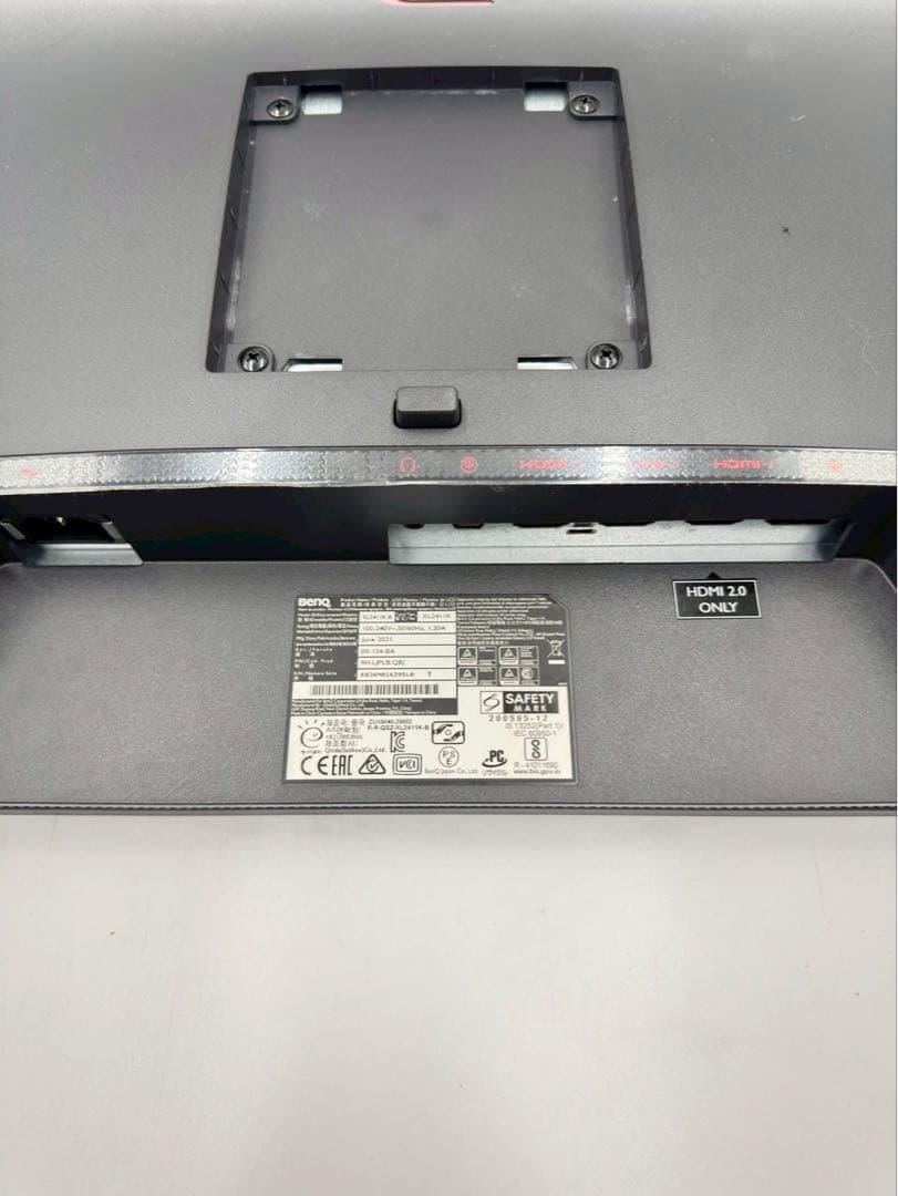 BenQ ZOWIE XL2411K 24インチ ゲーミングモニター 本体