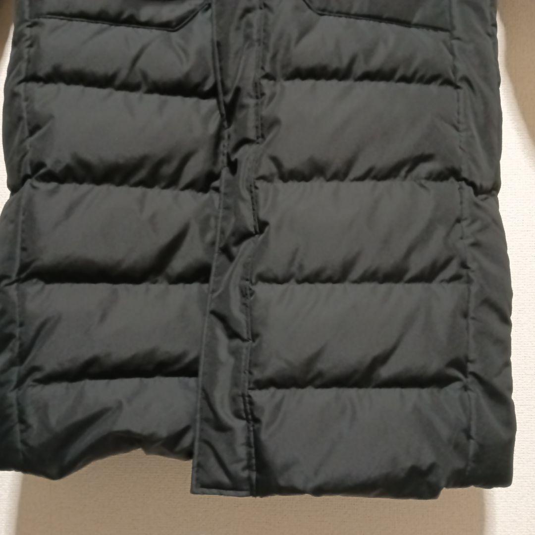 【クリーニング済】ミズノ　ベンチコート　ダウンコート　ロング　ブラック　サイズL