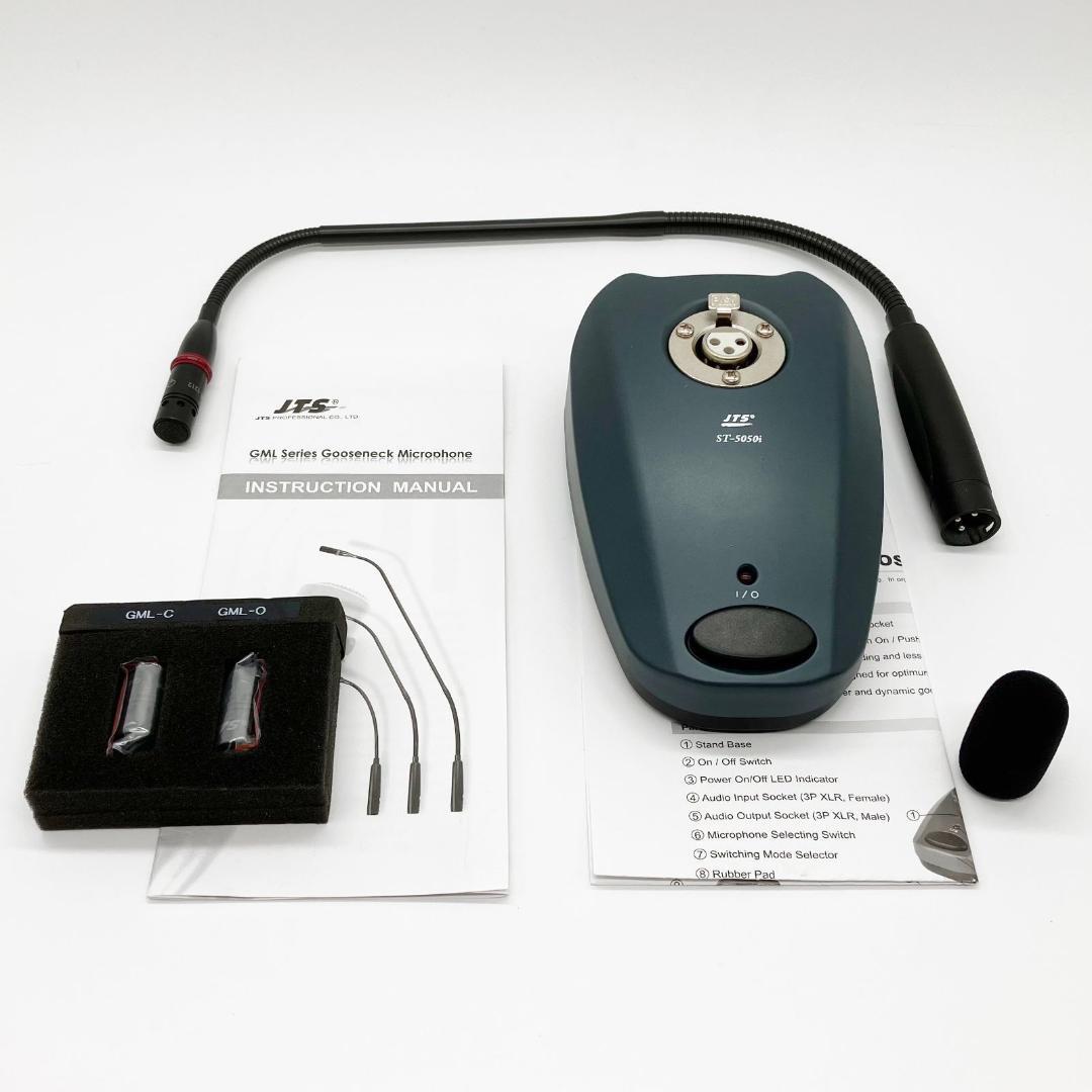 JTS ジェーティーエス 卓上グースネックコンデンサーマイク GML-5212