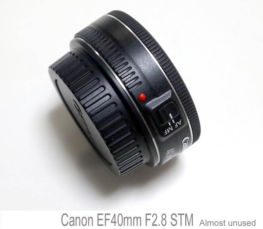 Canon EF40mm F2.8 STM レンズ ほぼ新品