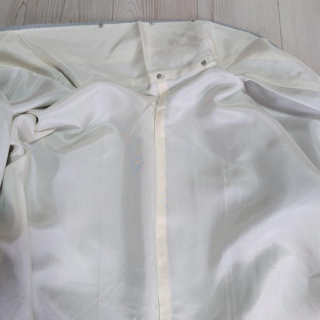 訪問着　フルセット　着物　正絹　汕頭刺繍　グラデーション　祝い事　E2