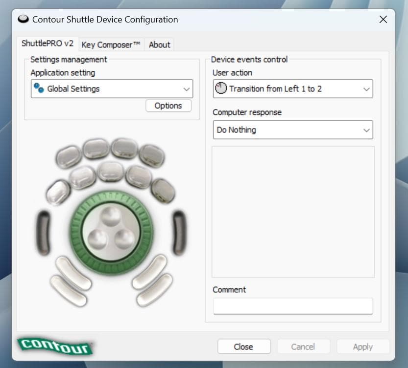 ShuttlePRO v2 多目的編集コントローラー 動作良好