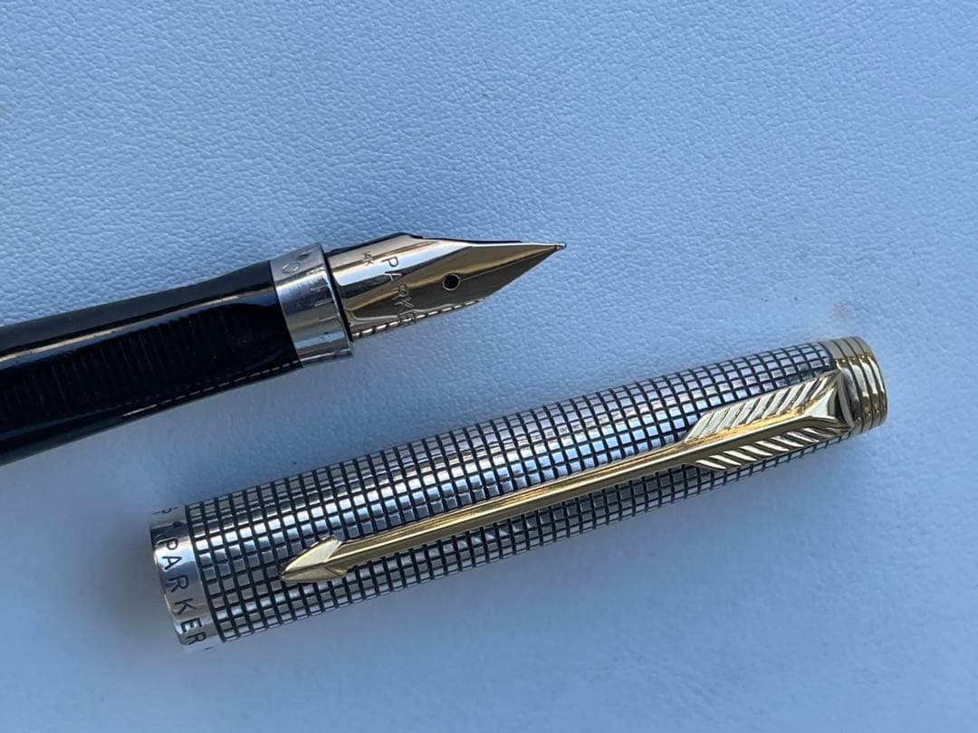 パーカーステーリングシルバー万年筆