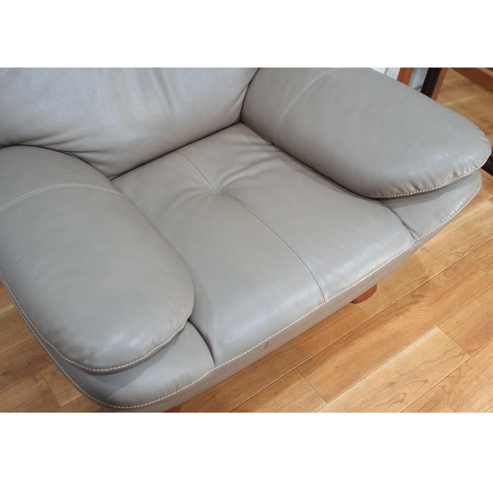 カリモク karimoku 本革シングルソファ ZT8300モデル