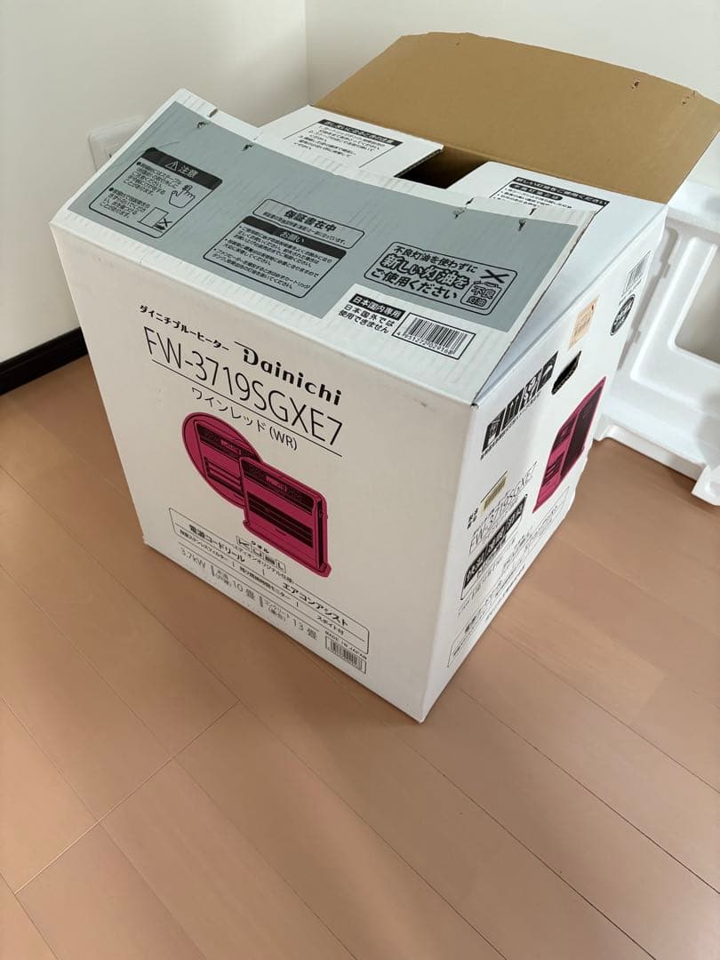 ⭐︎ダイニチFW-3719SGXE7 石油ファンヒーター 鮮やかなレッド⭐︎