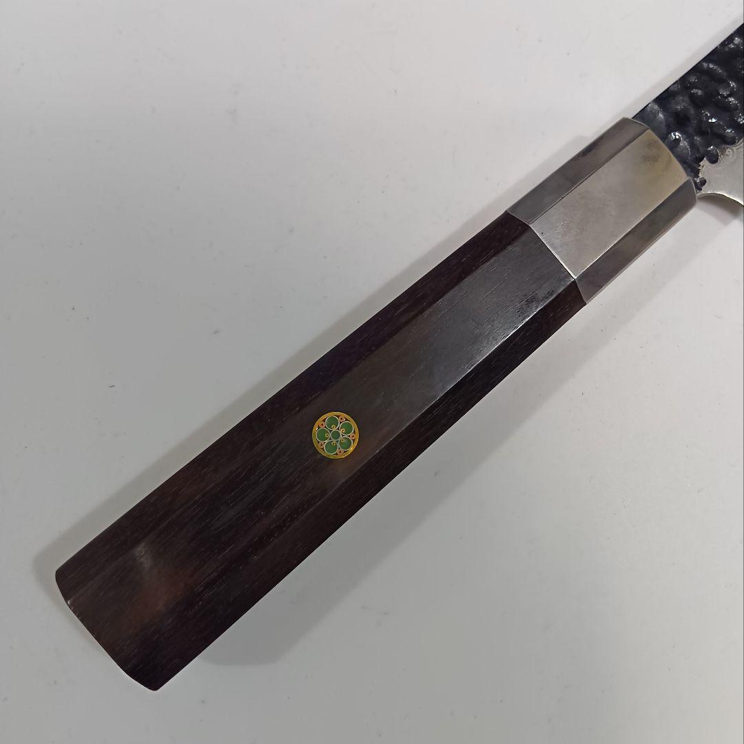 槌目黒打 67層 ダマスカスVG10 ブッチャーナイフ 黒檀八角柄