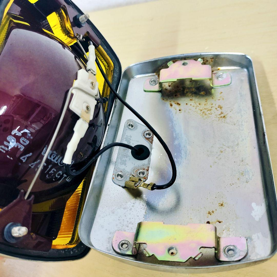 CIBIE IODE 35 イエロー 角型フォグランプ 当時物 旧車 AE86等