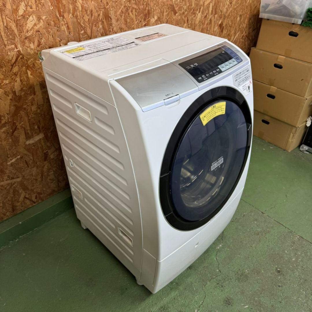 300 ドラム式洗濯機　関東配送　大容量11キロ　乾燥6キロ　極美品　左開き