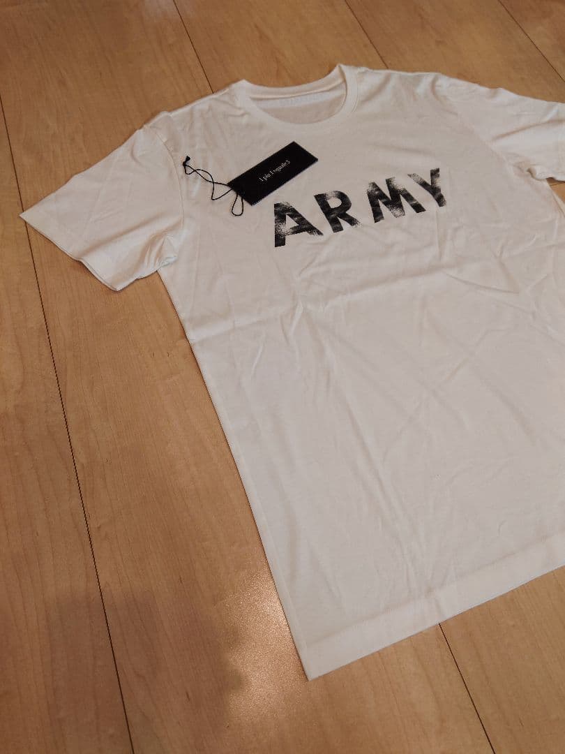 その他 1PIU1UGUALE3 VINTAGE LOGO ARMY T-SHIRT
