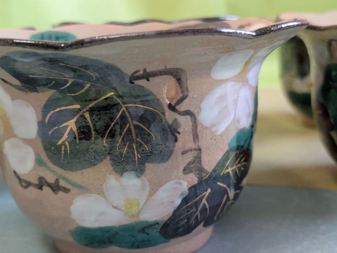 京焼　乾山写　５客セット