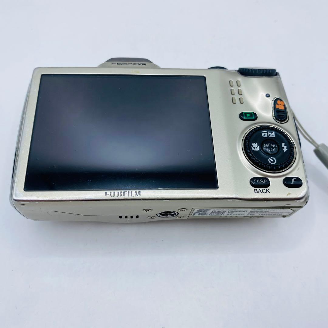 動作確認済 FUJIFILM FINEPIX F550 EXR デジタルカメラ