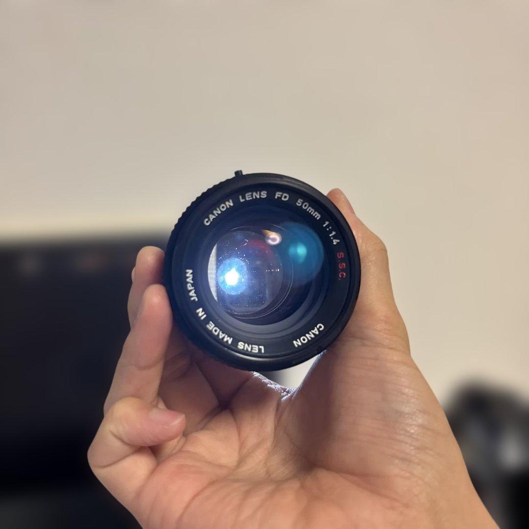 Canon A-1 ＋ FD 50mm F1.4 SSC セット 付属品付き