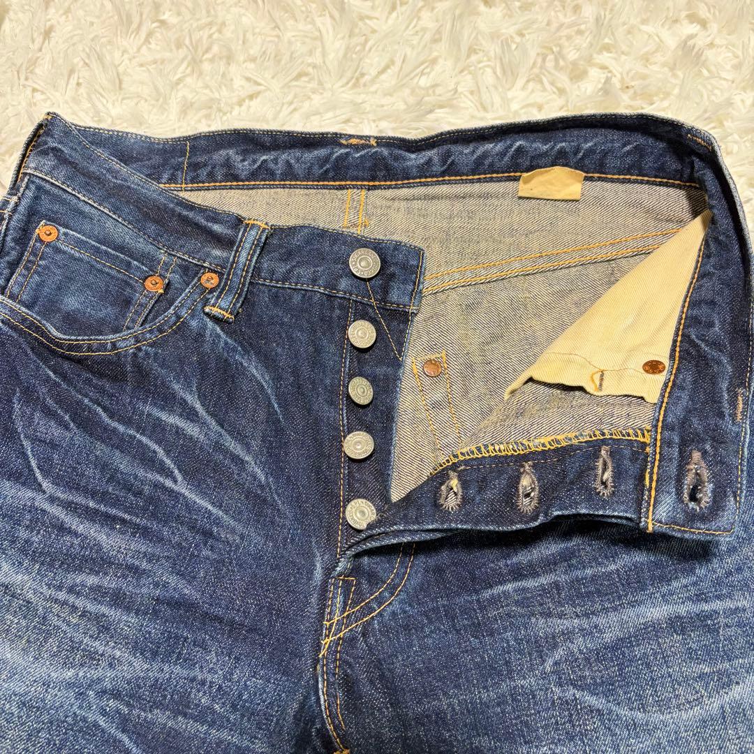 【希少】SUGARCANE 902 ロンスター セルビッジデニム W29