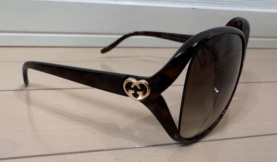 GUCCI グッチ サングラス GG3525KS ブラウン　ラブリーハート