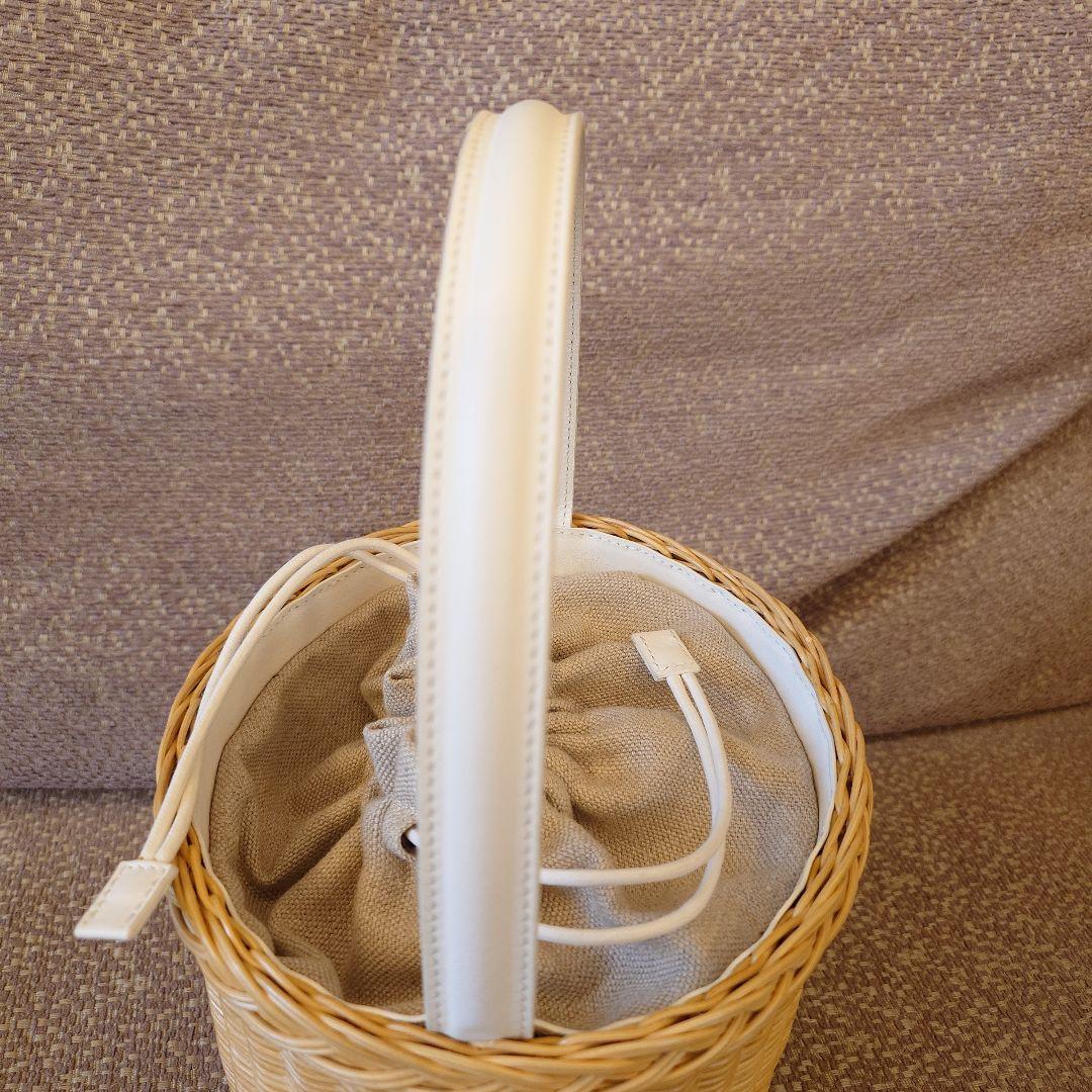 Capaf　イタリア製ワンハンドルバスケット