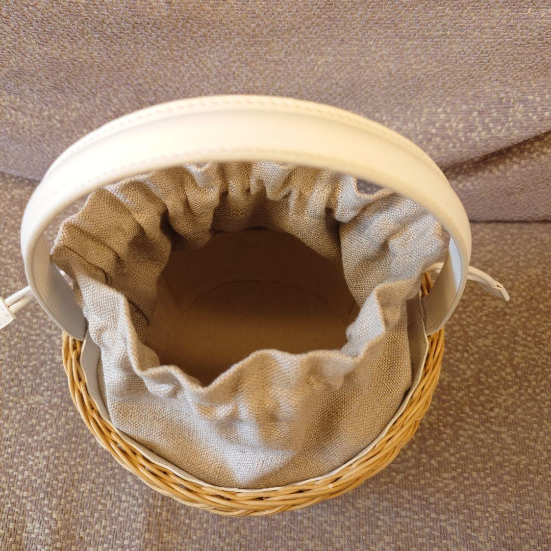 Capaf　イタリア製ワンハンドルバスケット