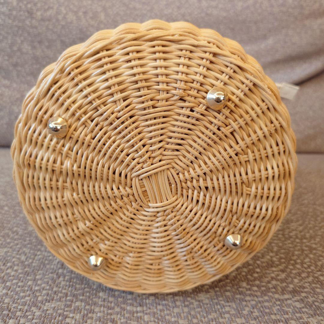 Capaf　イタリア製ワンハンドルバスケット