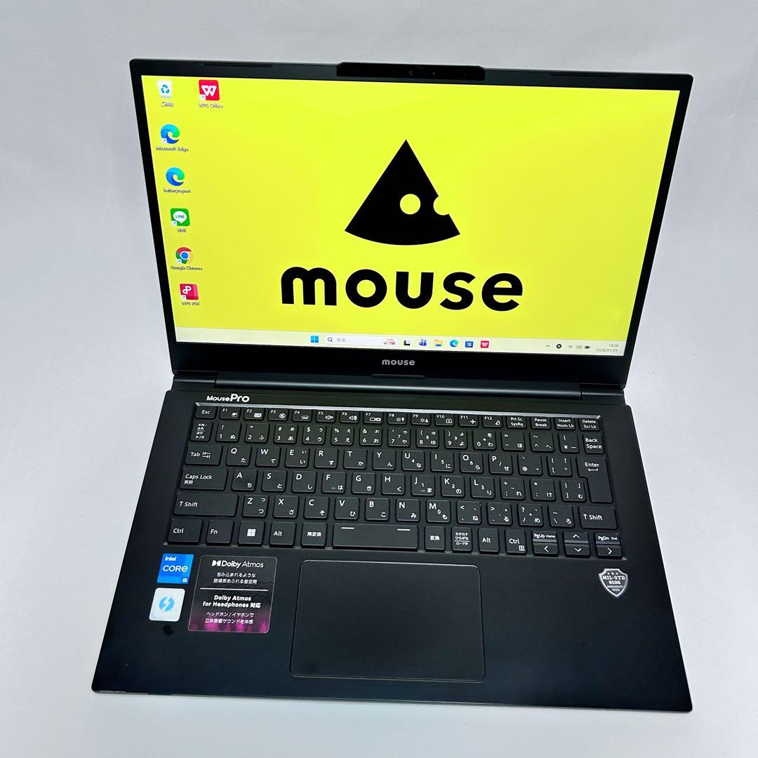 【第12世代i5×SSD512×メモリ16GB】mouse｜バッテリー超良好