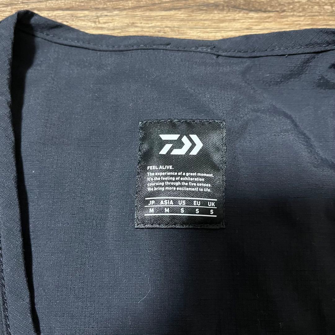 ダイワ DV-3423 フィッシングベスト ブラック S