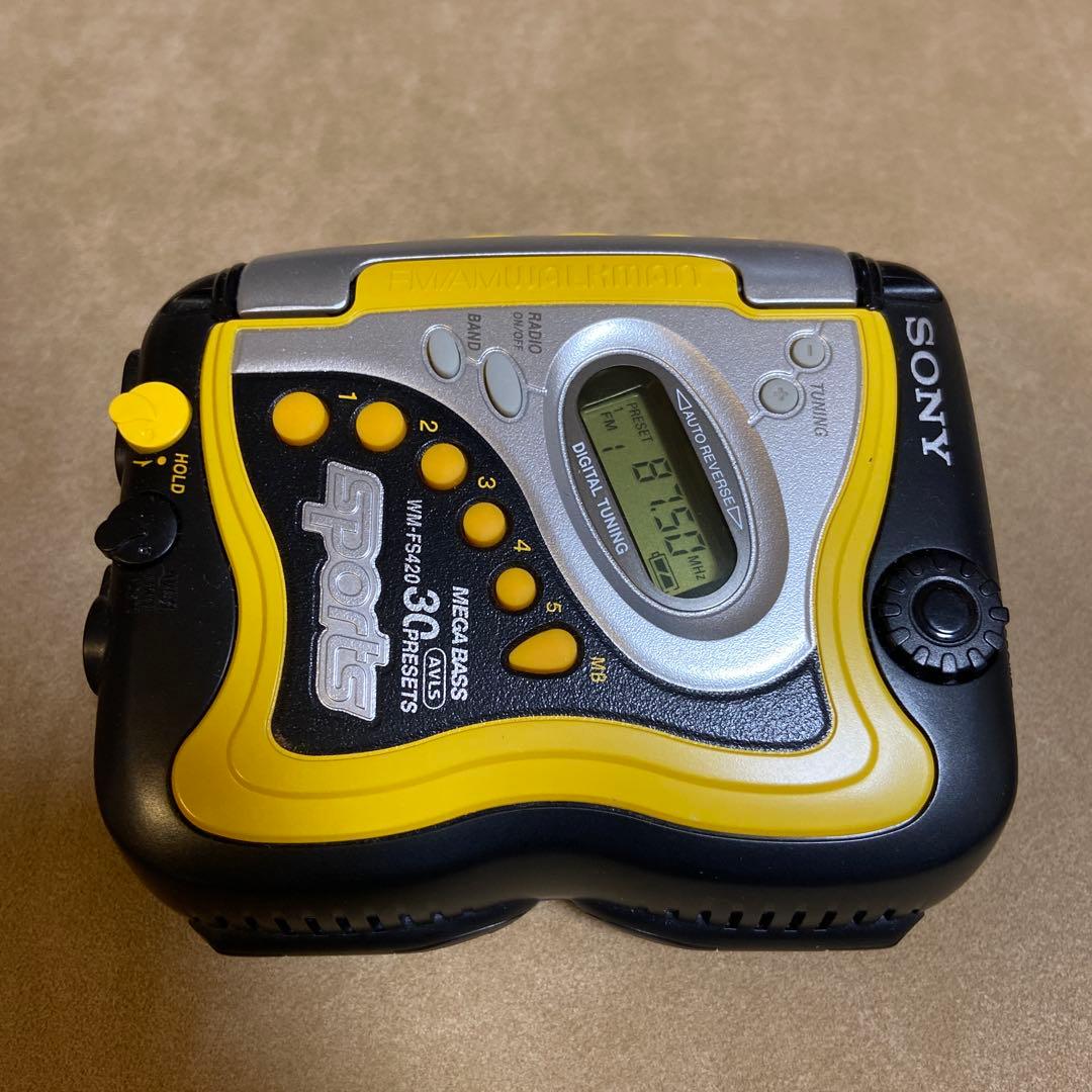 ソニースポーツ SONY WM-FS420 カセットプレーヤー