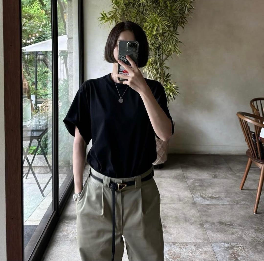 oksoon カーキ パンツ