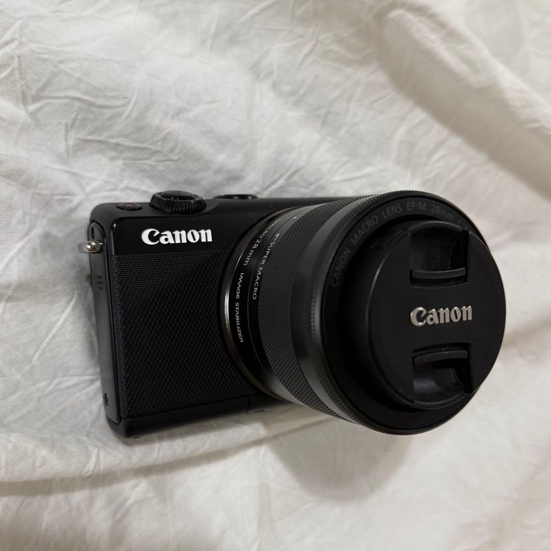 【美品】CanonEOS M100＋EF-M28mm F3.5マクロレンズセット