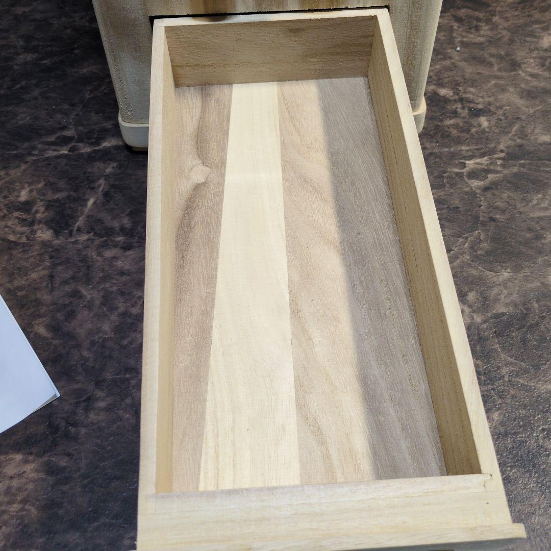 こめびつ　プッシュ式　桐